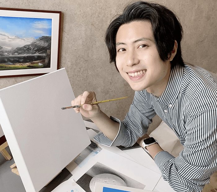 岡部遼太郎(画家・株式会社ナレッジアーツ代表取締役)
